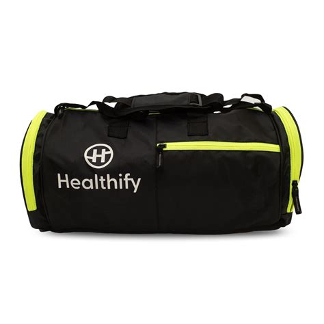 Healthify Gym Bag - Multipurpose, Lightweight, Water-Resistant with