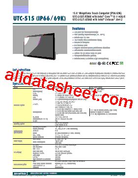 1702002600 Datasheet(PDF) - Advantech Co., Ltd.