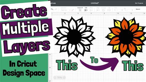 How To Use Contour To Create Layered Images In Cricut Design Space