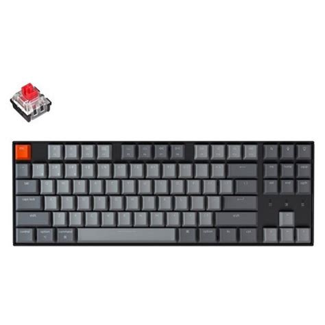 Keychron K Keys Optical Red Hot Swap Rgb Wireless Black K E