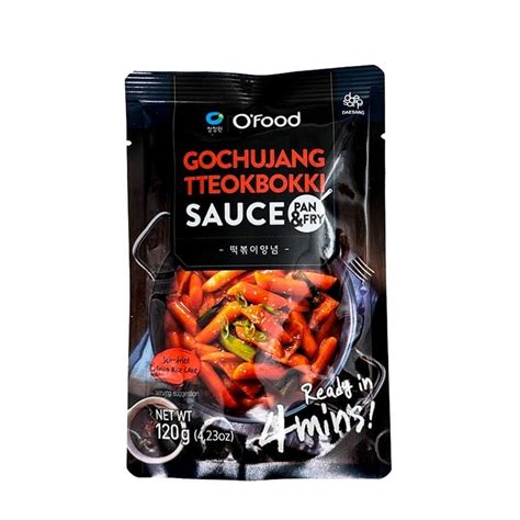 Tteokbokki F Rdig Hot Sauce G Drakfrukt Se