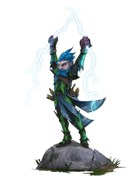 Male Gnome Lightning Sorcerer Pathfinder Pfrpg Dnd D D Th Ed D