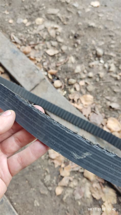 Ползучий ремень ГРМ на к4м. — Renault Duster (1G), 1,6 л, 2014 года ...