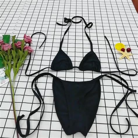 China Custom Womens Swimwear Bikini Private Label Micro String Bikini Buy Bikini Private Label