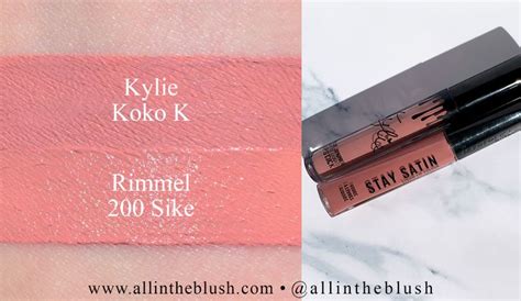 Kylie Cosmetics Koko K Liquid Lipstick Dupes All In The Blush