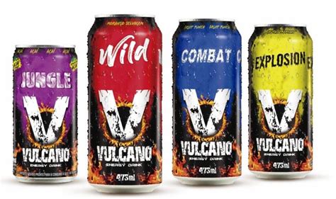 Vulcano Energy Drink lança novos sabores Distribuição