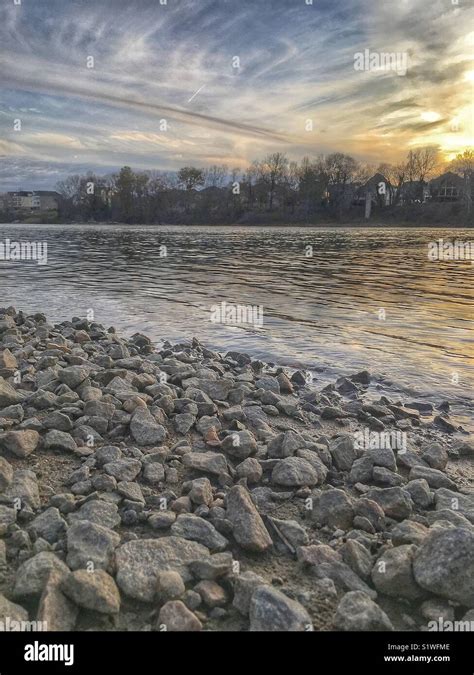 Down by the river Stock Photo - Alamy