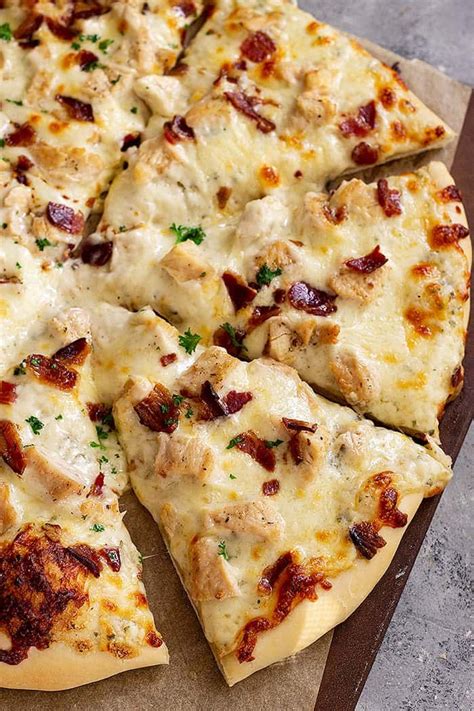 Garlic Chicken Bacon Ranch Pizza Recipe Angila Melendez