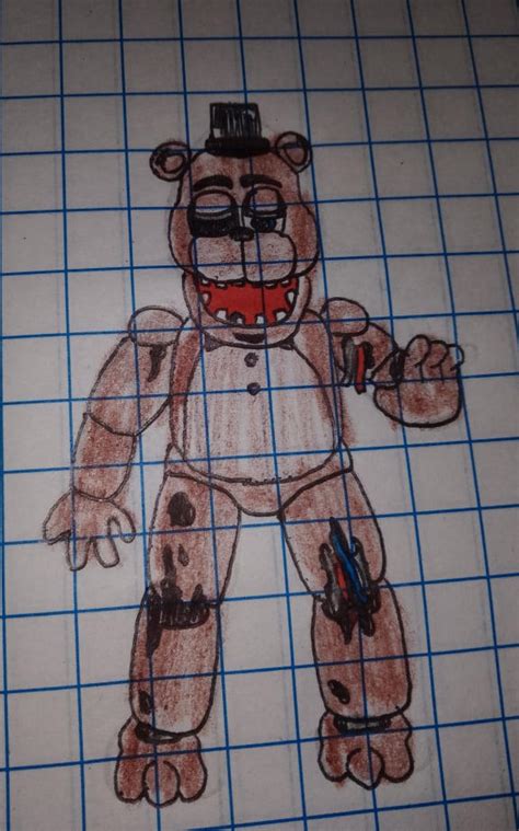 Withered Freddy V5 By Elikaye On Deviantart