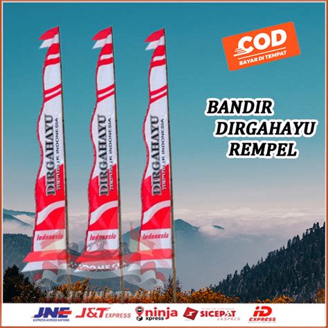 Jual Bendera Bandir Dirgahayu Rempel Shopee Indonesia