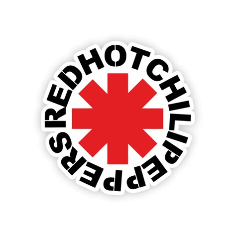 Red Hot Chili Peppers Sticker Stickermirchi