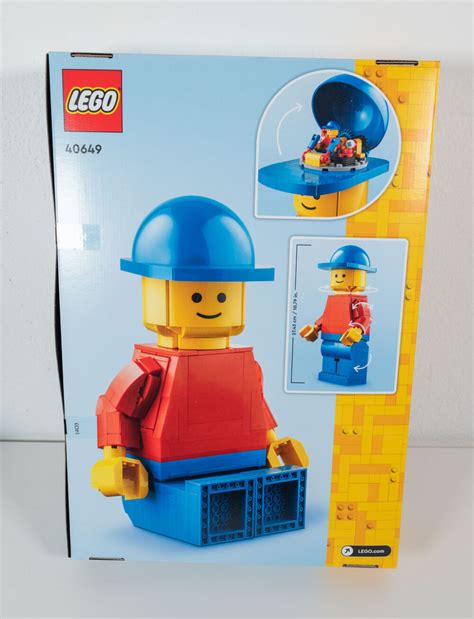 LEGO 40649 Große LEGO Minifigur im Review - zusammengebaut