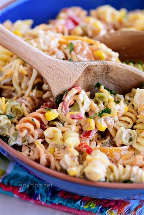 Taco Pasta Salad Video Tidymom