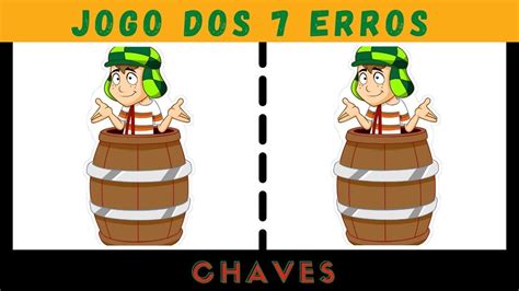 Jogo Dos Erros Do Chaves I Encontre Os Erros Nas Imagens Do Chaves