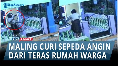 AKSINYA VIRAL 2 Maling Bersarung Obok Obok Wonocolo Curi Sepeda