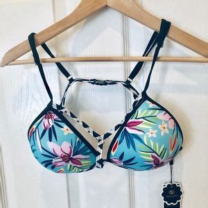 Swim Pushup Colorful Bikini Top Brand New With Tag Poshmark