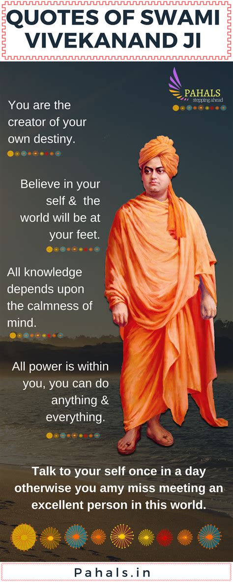 View this infographic to know about inspiring quotes on Vivekanand Ji ...