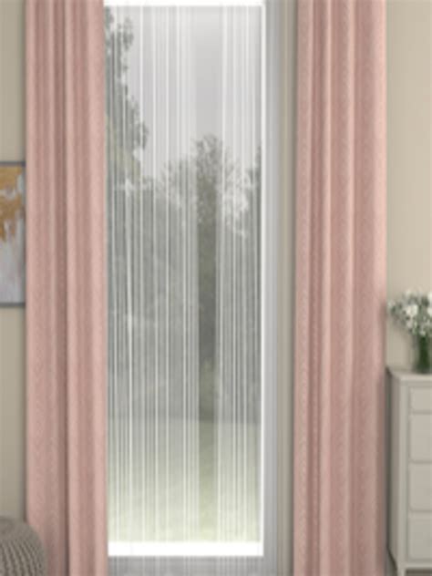 Buy Rosara Home Unisex Nude Curtains And Sheers Curtains And Sheers For Unisex Myntra