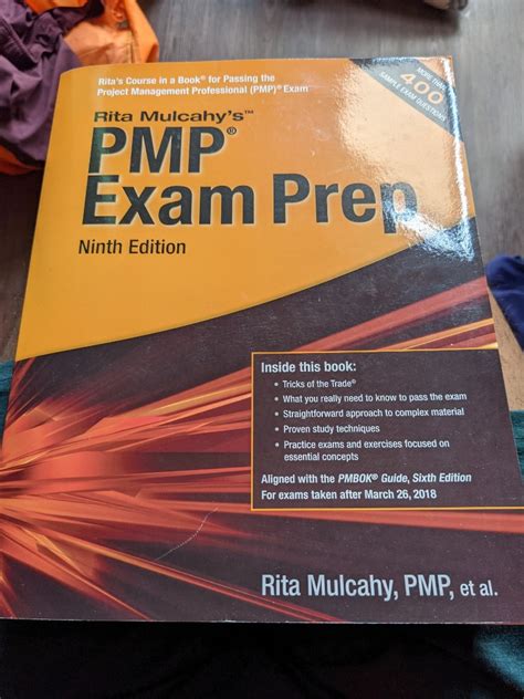 PMP Exam Prep Rita Mulcahy S 9th Edition Hobbies Toys Books