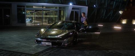 Ferrari Metallic Sports Car In The Spy Who Dumped Me