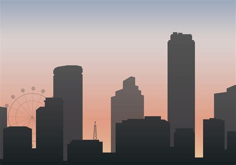 Silhouette Skyline Illustration Download Free Vectors Clipart