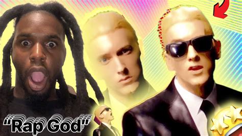 Eminem Rap God Reaction Youtube