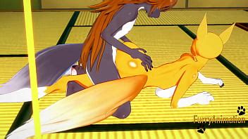 Digimon Hentai Taomon Grey Fox Hard Sex 2 2 XNXX