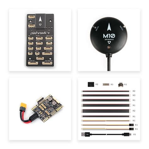 Buy Holybro Pixhawk 4aluminum Caseandpm02 12s Andm10 Gps Set