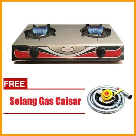 Jual Kompor Gas Sanex Stainless Stell Kompor Sanex Tungku Shopee