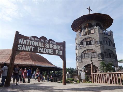 National Shrine Of Saint Padre Pio In Sto Tomas Batangas Pray Hope