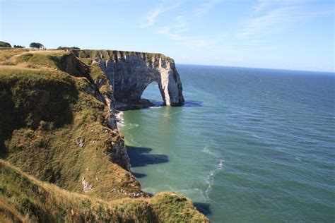 La Manneporte At Etretat Falaise Aval With The Aiguille N Flickr