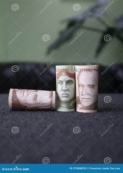 Economy and Finance with Peru Money Stock Image - Image of note, crisis