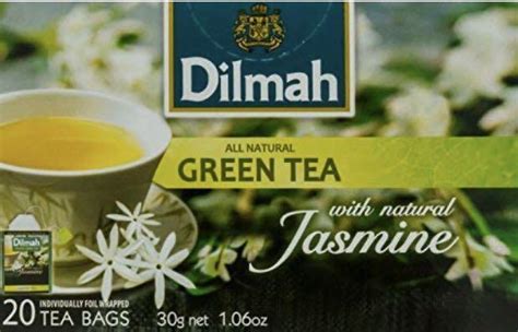 Dilmah Green Tea With Jasmine Food Drinks Beverages On Carousell