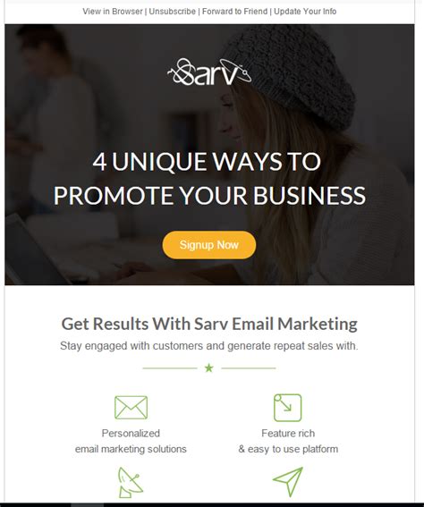 6 Types Of Marketing Emails To Grow Your Email Marketing Sarv Blog