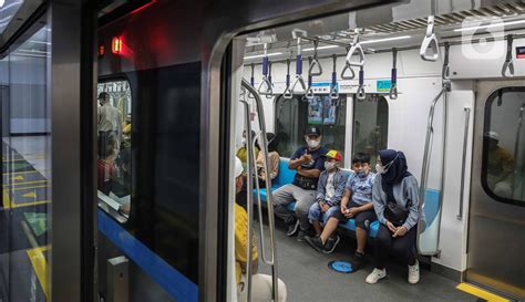 Mrt Jakarta Kini Jadi Objek Vital Transportasi Foto Liputan