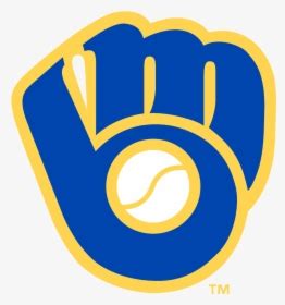 Milwaukee Brewers Glove Logo - Milwaukee Brewers Baseball Logo, HD Png ...