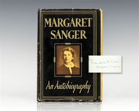 An Autobiography Margaret Sanger First Edition Signed