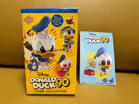 迪士尼唐老鴨90週年盲盒 心心 金魚缸 水泡 留聲機 單車 暈陀陀款 水泡款 金魚缸款 Disney Donald Duck cosbi hot toys 興趣及遊戲 玩具 遊戲類