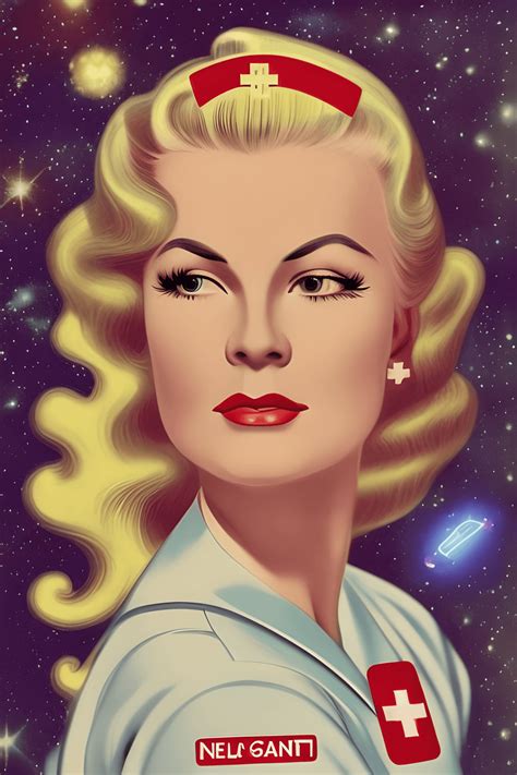 Nurse Art Graphic · Creative Fabrica