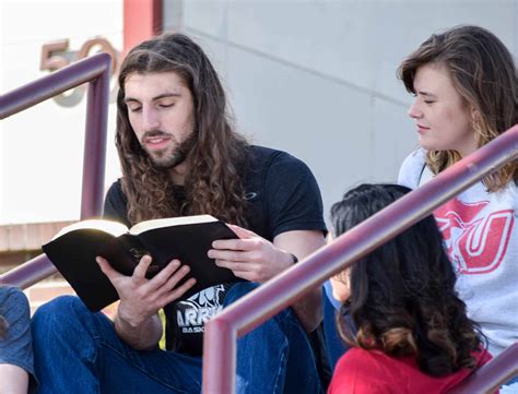 Theology students debate the use of a random bible verse 20