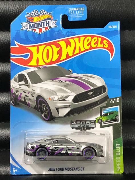 006 Hot Wheels 2019 Zamac Ford Mustang GT Hobbies Toys Toys Games On Carousell