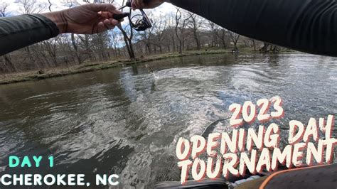 Cherokee S Annual Opening Day Trout Fishing Tournament 2023 Day 1