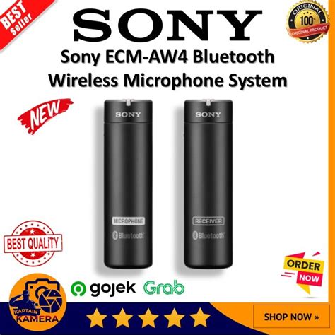 Jual Sony ECM-AW4 Bluetooth Wireless Microphone System | Shopee Indonesia