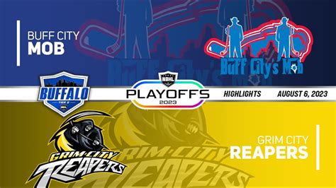 Nbhl Buffalo Tier Playoffs Grim City Reapers Vs Buff City Mob Game