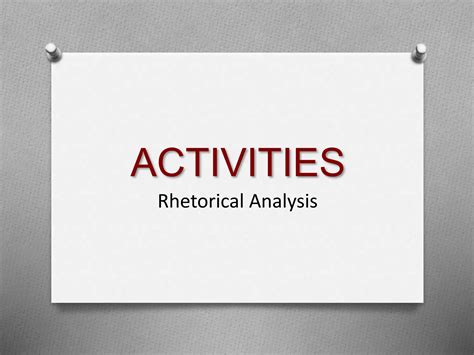 Rhetorical Devices: A Handbook And Activities For Student Writers 6