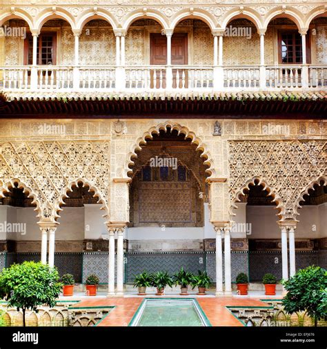Inside alcazar seville spain europe hi-res stock photography and images ...