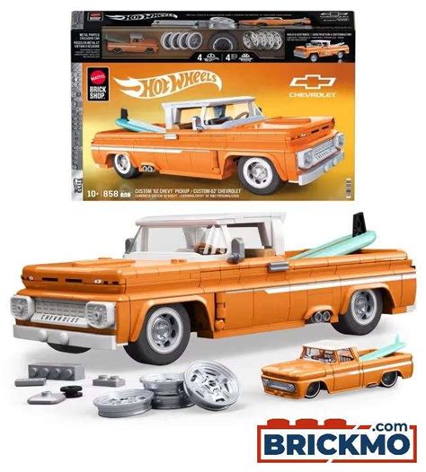 Mattel Brick Shop Hot Wheels Jft Custom Chevy Pickup Jft Brickmo Lego And Stud