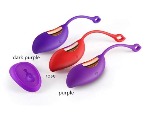 Remote Control Vibrating Eggs Rechargeable Speeds Love Jump Egg G Spot Anal Vibrator For
