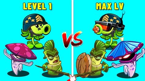 Pvz 2 Discovery All New Plant Level 1 Vs Max Level International And China Version Youtube