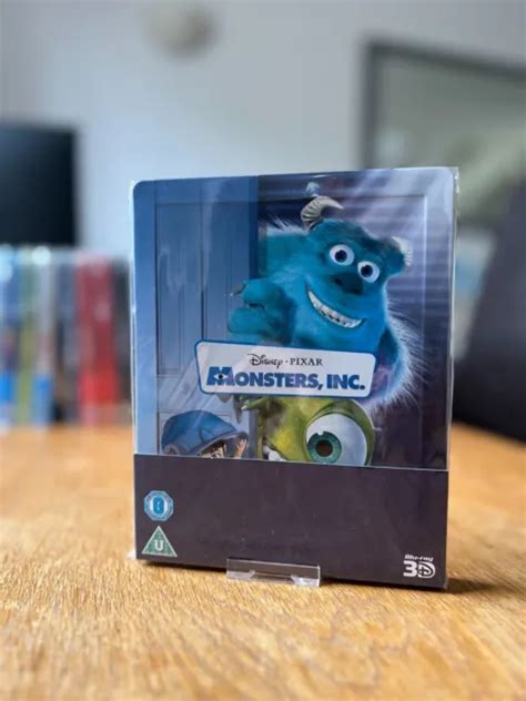 MONSTERS INC 3D 2D Steelbook Blu Ray Zavvi UK The Pixar